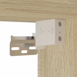 vidaXL Ensemble de meubles de salle de bain 2 Pièces chêne sonoma