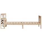 vidaXL Cadre de lit sans matelas 90x190 cm bois de pin massif