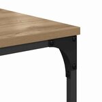 vidaXL Bibliothèque Chêne artisanal 76 x 33 x 188 5 cm