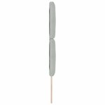 vidaXL Tête de Lit LED Géométrique Gris clair 80 cm Velours