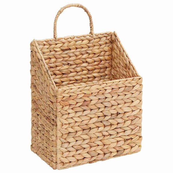 vidaXL Panier suspendu Naturel 30 x 17 5 x 49 5 cm Jacinthe d'eau