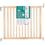 Barrière de sécurité Enfant PRUNE- 69 à 107 cm - Bois - Pivotante - Ouverture facile