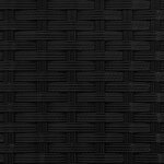 vidaXL Cache-pot de jardin Noir 105 x 30 x 170 cm Métal