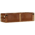 VidaXL Meuble TV mural 100x32x25 cm bois massif de récupération