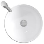 vidaXL Lavabo de salle de bains Chrome 38 5 x 38 5 x 16 cm métal