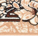 vidaXL Tapis BCF Beige 100x200 cm