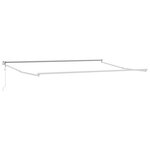 vidaXL Auvent Rétractable Automatique à Rayures Multicolores 500x300 cm