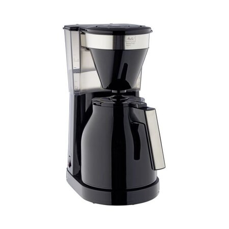 Melitta easy top therm ii 1023-08 - cafetiere filtre 1l - 1050 w - noir