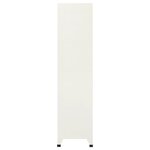 vidaXL Armoire à casiers Gris et bleu 90x45x180 cm Acier