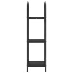 vidaXL Étagère Chêne noir 40 x 30 x 109 cm Bois d'ingénierie