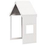 vidaXL Lit superposé sans matelas blanc 90x190 cm bois de pin massif