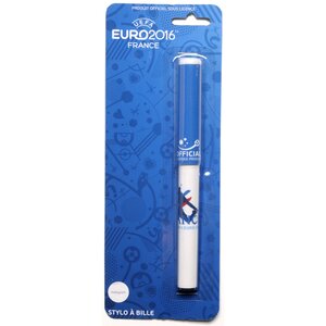 Uefa euro 2016 - stylo bille - footballeur - produit officiel - sous blister