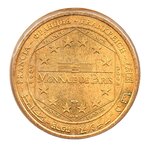 Mini médaille monnaie de paris 2008 - vaux le vicomte