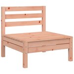 vidaXL Canapés de jardin sans accoudoirs 4 Pièces bois massif douglas