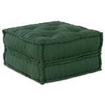 vidaXL Canapé modulaire 2 Pièces Vert 140 x 70 x 36 cm tissu