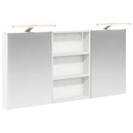 vidaXL Ensemble de Meubles de Salle de Bain 3 Pièces 120 x 10 5 x 60 5 cm