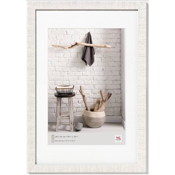 Walther design cadre photo home 60x80 cm blanc polaire