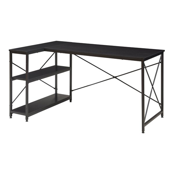 Bureau table poste de travail 137 x 88 x 75 cm noir 03_0009065