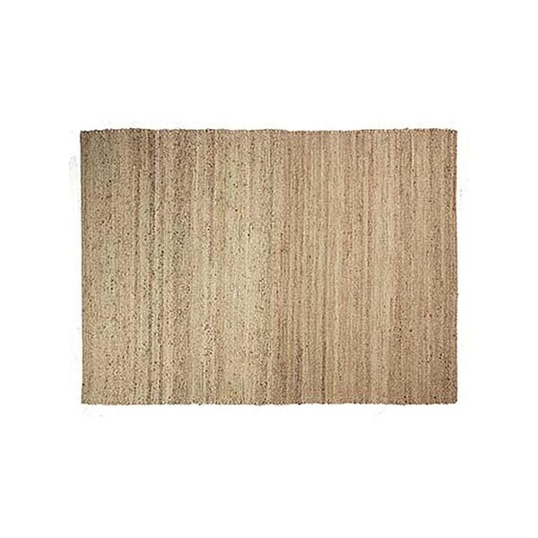 Tapis en jute naturelle uni jarod 200 x 140 cm