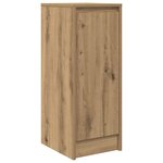 vidaXL Buffet chêne artisanal 29 5x34x76 cm bois d'ingénierie