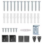 vidaXL Store Vénitien Réglable Gris Argenté 213 x 100 cm PVC