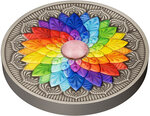 Monnaie CHAKRA Mandala Harmony 3 Oz Medaille Argent