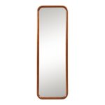 Miroir décoration moderne design mural 120 x 40 cm marron 03_0010187