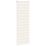 vidaXL Store zèbre beige marbré largeur du tissu 70 9 cm polyester