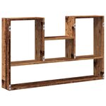 vidaXL Étagère murale vieux bois 99x15x60 cm bois d'ingénierie