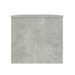 vidaXL Table basse gris béton 102x50 5x46 5 cm bois d'ingénierie