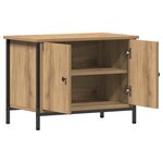 vidaXL Meuble TV Chêne artisanal Panneau de particules 60 x 35 x 45 cm