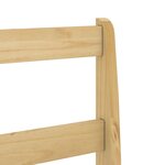vidaXL Chaises à manger lot de 2 Panama 40x46x90 cm bois massif de pin