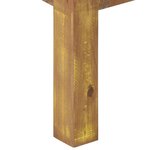 vidaXL Table basse 60x60x35 cm Bois de récupération massif