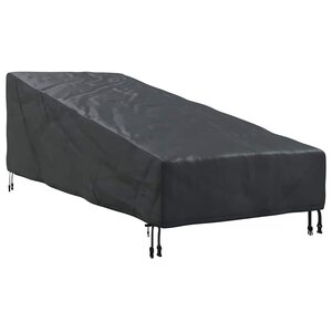 vidaXL Housse de meubles d'extérieur 203 x 81 x 63 cm