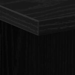 vidaXL Cabinet de chevet Chêne noir 35 x 35 x 55 cm Bois d'ingénierie