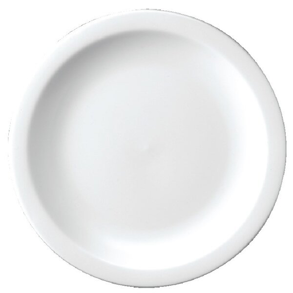 Assiettes nova blanches churchill 202(ø)mm - lot de 24 -  - porcelaine