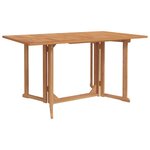 vidaXL Ensemble de salle à manger de jardin en bois massif
