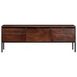 vidaXL Meubles et étagères de rangement pour médias 110 x 30 x 36 cm