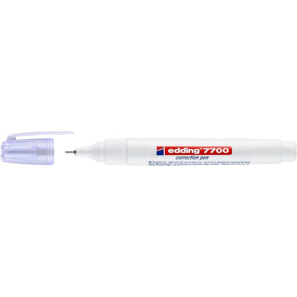 Stylo Correcteur 7700 Banc Pointe Métal 1-2 mm EDDING