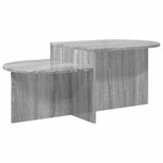 vidaXL Table basse Sonoma gris 100 x 50 x 40 cm Bois d'ingénierie