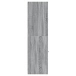vidaXL Armoire apothicaire sonoma gris 30x41x144 5cm bois d'ingénierie
