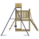vidaXL Aire de jeux d'extérieur bois de pin imprégné