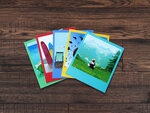 SMARTBOX - Coffret Cadeau - 12 magnets photo personnalisés au format rétro et une pochette cadeau -
