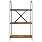 vidaXL Étagère Chêne fumé 60 x 30 x 109 cm Bois d'ingénierie