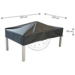 Housse de protection étanche pour table 160 x 160 cm