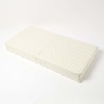 Coussin d'assise déhoussable pour canapé 2 places en coton  Beige - HOMESCAPES