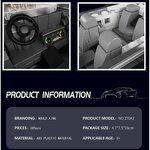 Mould King 27042 - RR DAWN Kit de construction de modèles de voitures