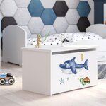 Coffre à jouets Daria requin