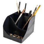 Pot À Crayons Pen Wave Neo Deco - Noir - X 4 - Exacompta