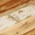 vidaXL Table basse 45x45x40 cm Bois de récupération massif